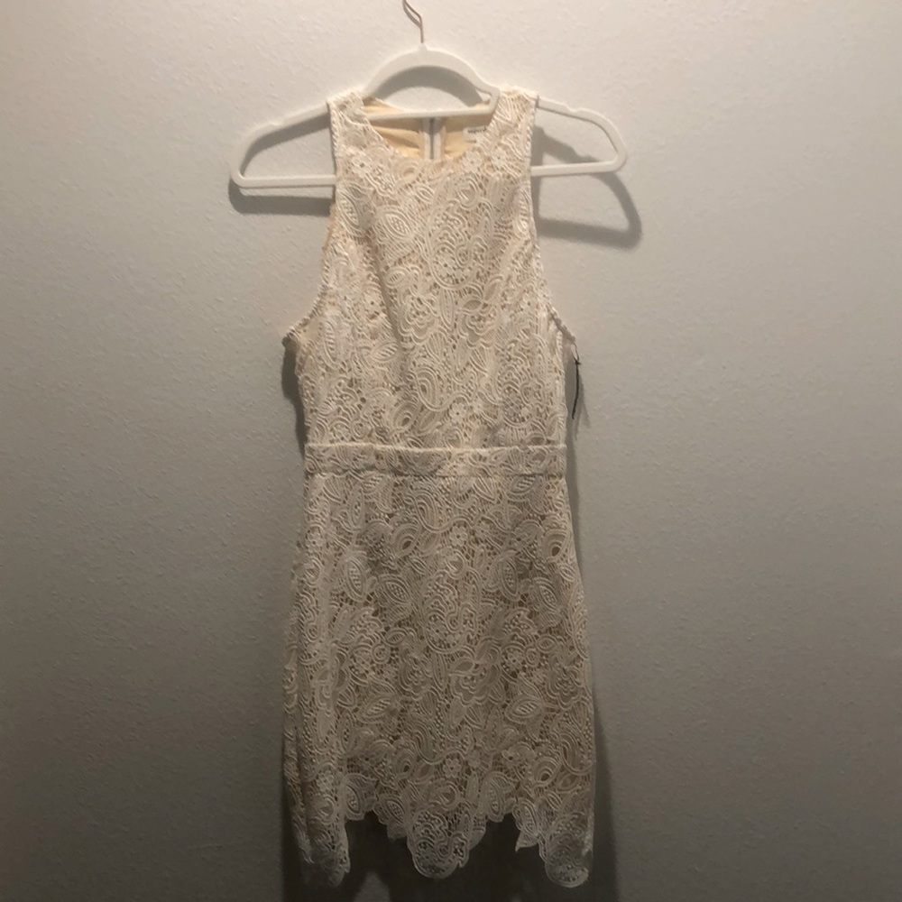 Gorgeous cream color cocktail dress, never been worn, S